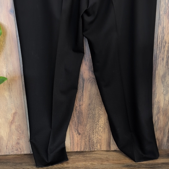 Apt. 9 Men's Black Wool Dress Pants 40x32      P180 - Picture 5 of 11